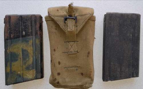 RHODESIAN PAT.69 POUCH & MAGAZINES