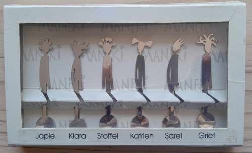 MANEKI van Staal Family Teaspoons