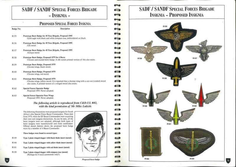 BADGES AND INSIGNIA OF SOUTHERN AFRICA **Recces**