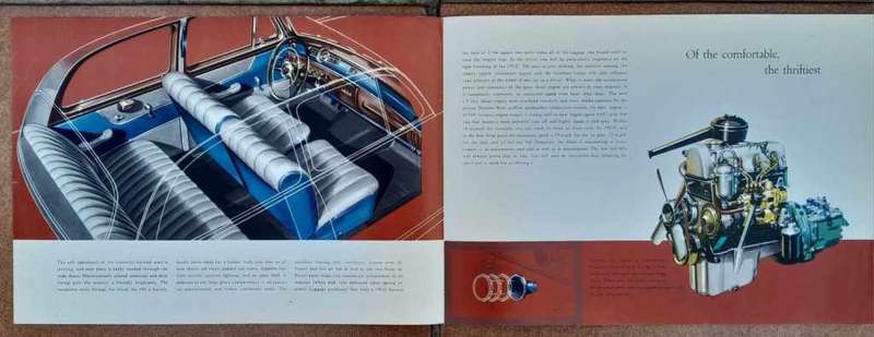 MERCEDES BENZ 190 D BROCHURE
