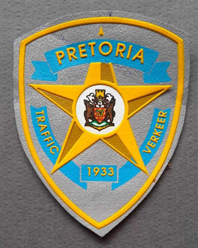 PRETORIA TRAFFIC/VERKEER BADGE