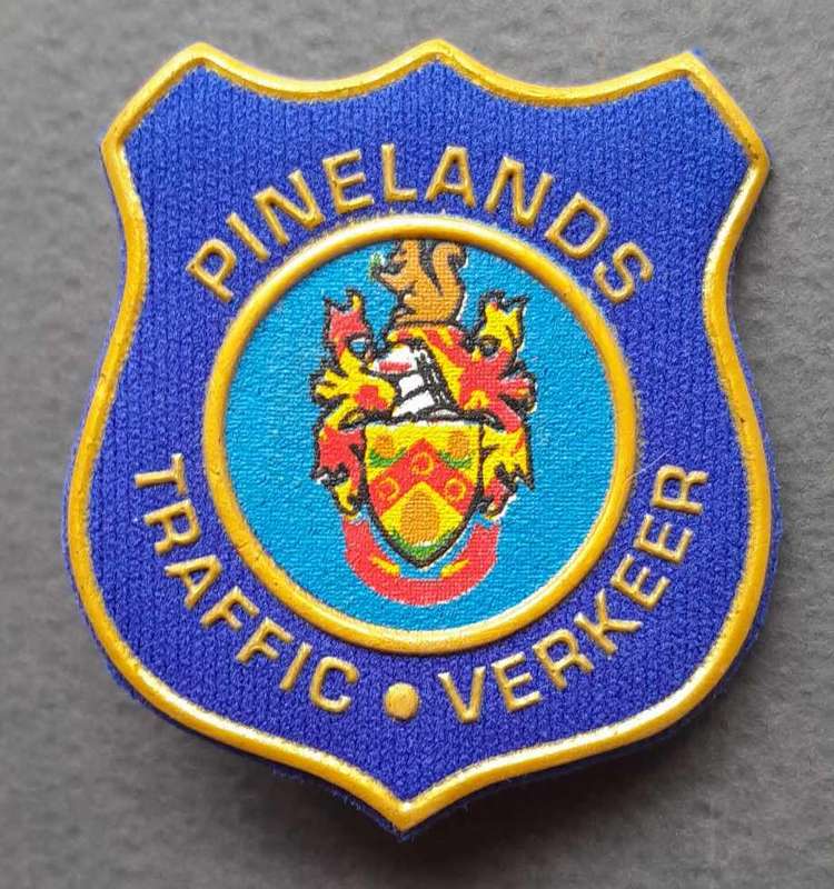 PINELANDS TRAFFIC/VERKEER BADGE