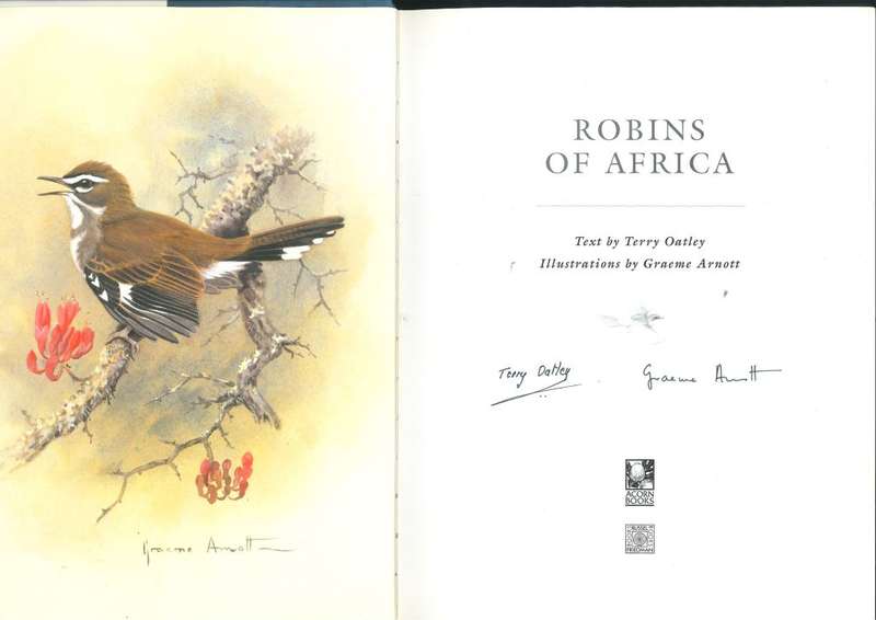 ROBINS OF AFRICA **Signed x 2**