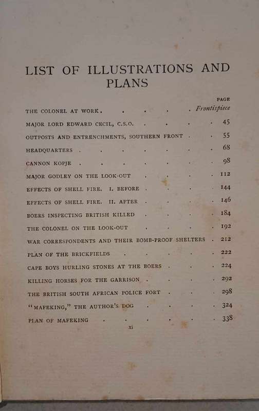 THE SIEGE OF MAFEKING 1900 Edition
