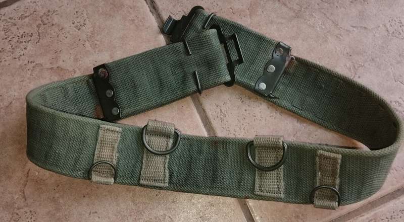 RHODESIAN ARMY PAT.69 WEBBING BELT