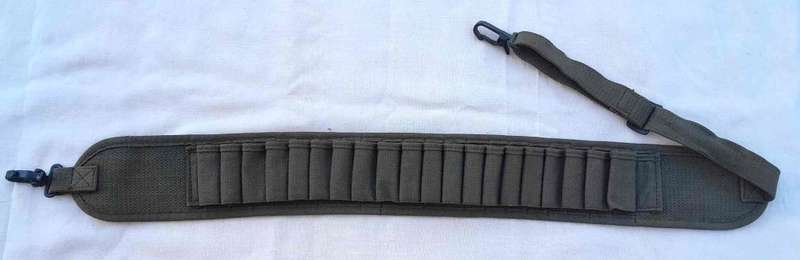 SADF CANVAS 12-GAUGE SHOTGUN BANDOLIER