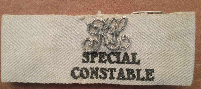 BRITISH SPECIAL CONSTABLE ARM BAND (1)
