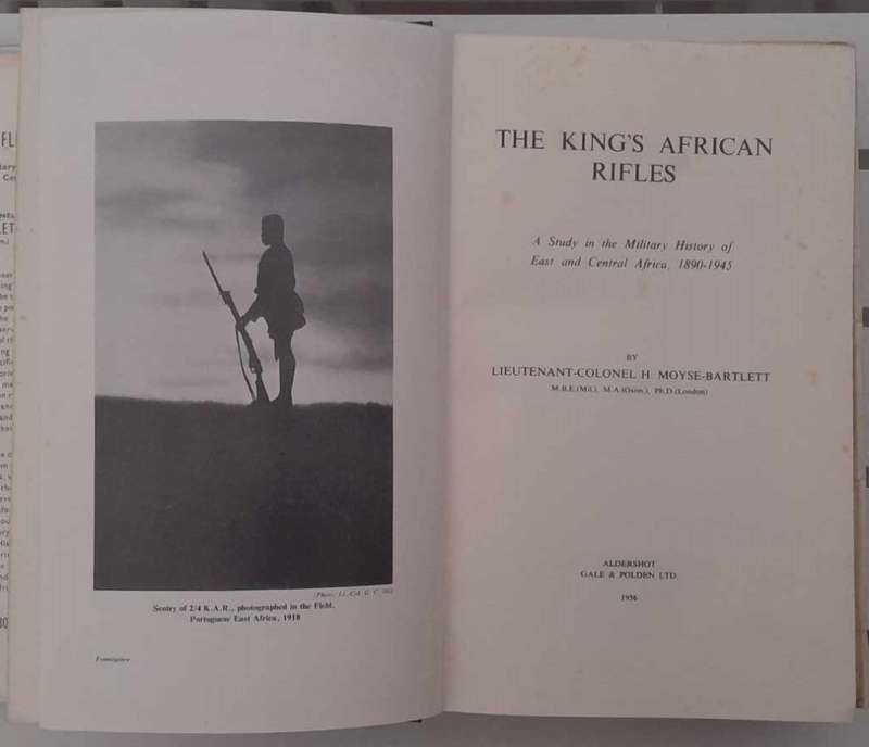 THE KING`S AFRICAN RIFLES