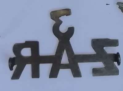 3rd ZUID AFRIKAANS RUITERS BADGE **SA Horse **