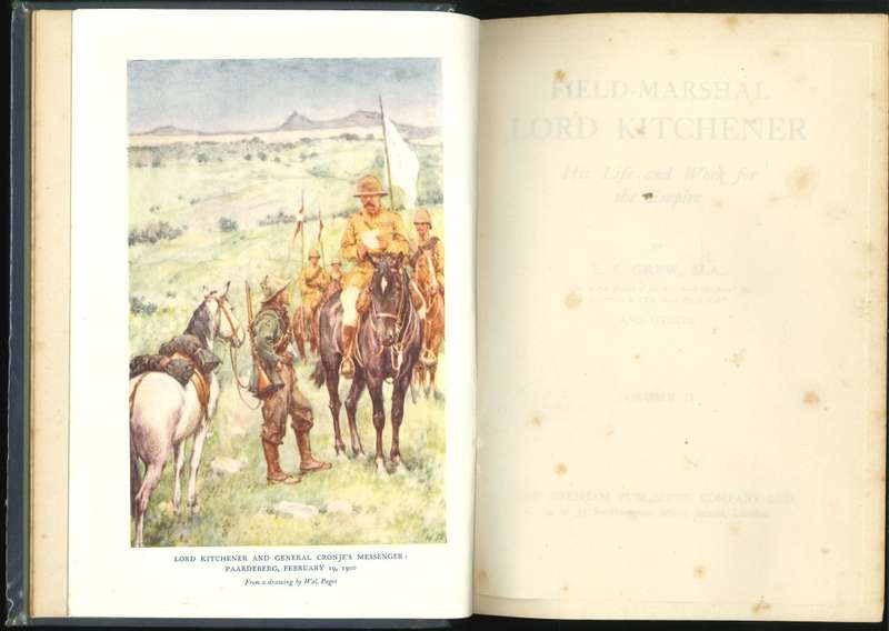 FIELD MARSHAL LORD KITCHENER Vols I- III