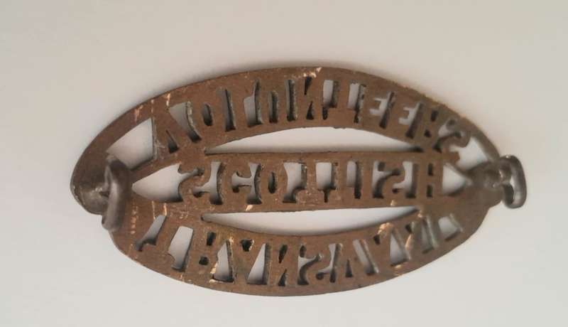 TRANSVAAL SCOTTISH VOLUNTEERS SHOULDER  BADGE WWI