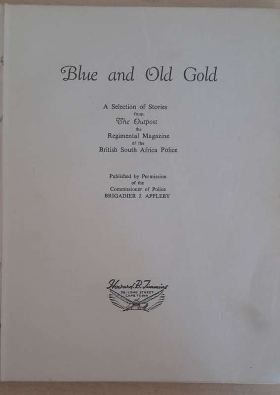 BLUE AND OLD GOLD **BSAP**