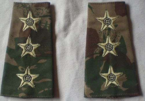 SAP CAMMO RANK INSIGNIA