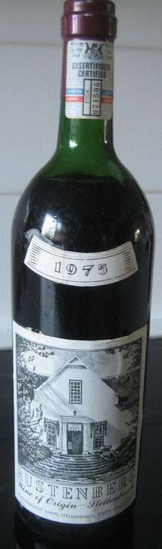 RUSTENBERG DRY RED 1975