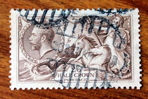 GB: 1913 2/6 value SG 413a fine used