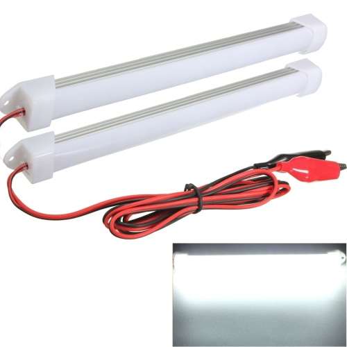 LED Tube Lights: 12Volts Emergency Caravan LED Tube Lamps With ON/OFF Switch. Collections allowed.