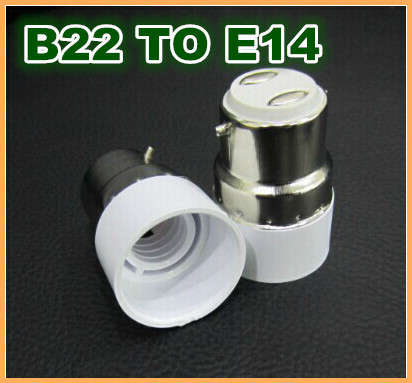 Light Bulb, Lamp Socket Converters, Adapters (Adaptors). B22 Male To E14 Female. Collections Allowed