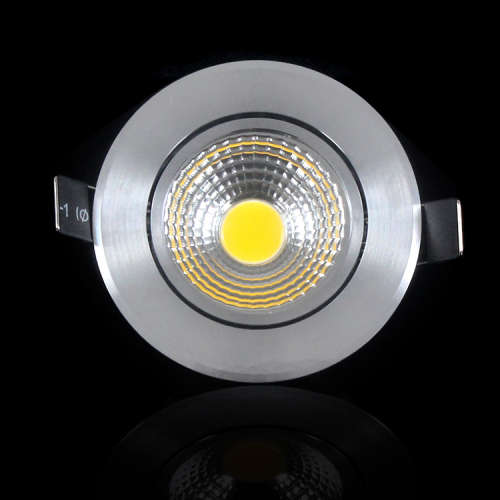LED Light Bulbs: 3W Ceiling Spotlight / Downlight with Tilt Function Housing. Collections allowed