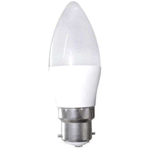 5W B22 Warm White 220V Bayonet Clip Cap LED Candle Light Bulbs / Candle Globes. Collections Allowed.
