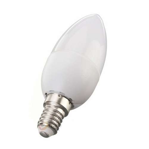 5W E14 Cool White 220V Edison Screw Cap LED Candle Light Bulbs / Candle Globes. Collections Allowed.