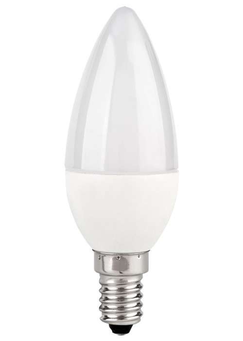 5W E14 Cool White 220V Edison Screw Cap LED Candle Light Bulbs / Candle Globes. Collections Allowed.
