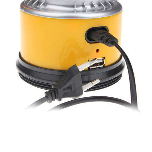 Rechargeable MultiFunctional Solar LED Camping Lantern, USB Port & Battery Bank. Collections Allowed