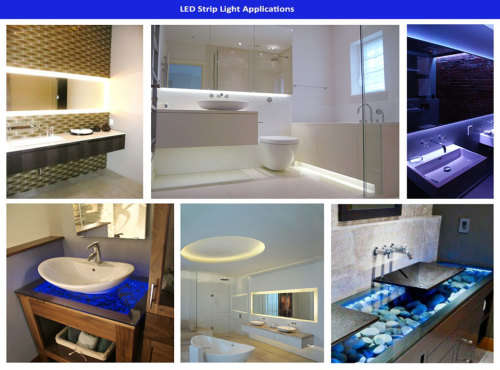 LED STRIP LIGHTS: 12Volts Waterproof SMD3528 Cool White 5-metre Rolls. Collections allowed.