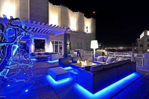 LED Strip Lights: 12Volts Waterproof SMD3528 BLUE Colour 5-metre Rolls. Collections Are Allowed.