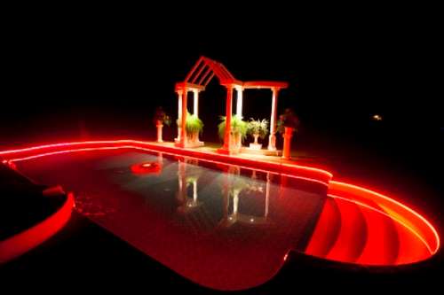 LED Strip Lights 12V Waterproof Dustproof SMD3528 RED Colour 5-metre Rolls. Collections Are Allowed.