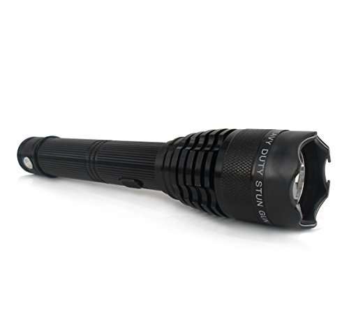 Rechargeable LED Flashlight Torch and Electric Shock Stun Gun. Collections are allowed.