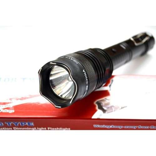 Rechargeable Electric Shock Stun Gun with LED Flashlight Torch. Collections are allowed.