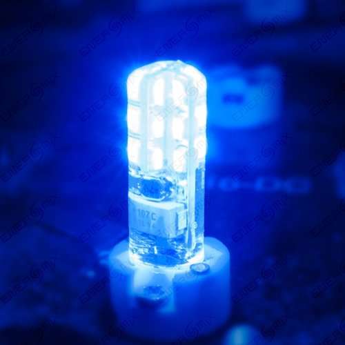 G4 SMD LED Light Bulbs AC220V Blue G4 LED 3W Corn Design Capsules Lamps Globes. Collections Allowed.