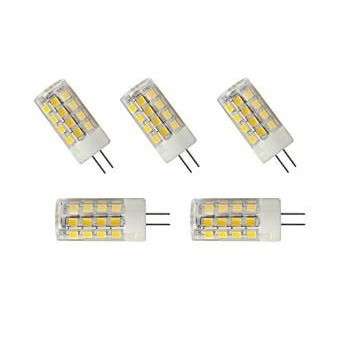 LED Light Bulbs: 5Watts G4 Corn Design 220Volts Capsules / Lamps. Collections are allowed.