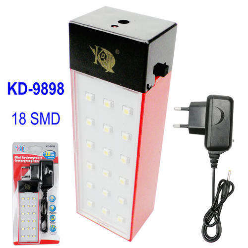 LED Portable and Rechargeable Emergency Lamp. Collections are allowed.