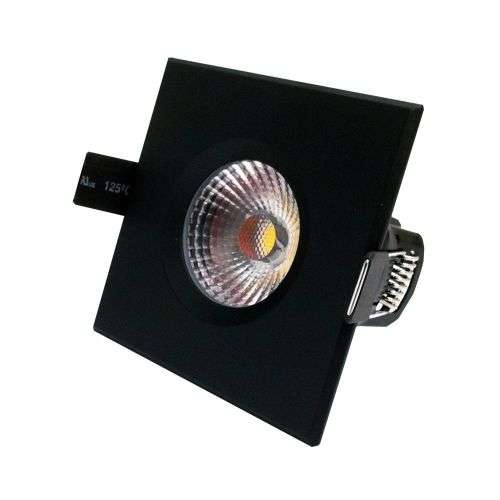 Downlight Fittings/Holders/Housings Square Satin Matt Black With Tilt Function. Collections Allowed.