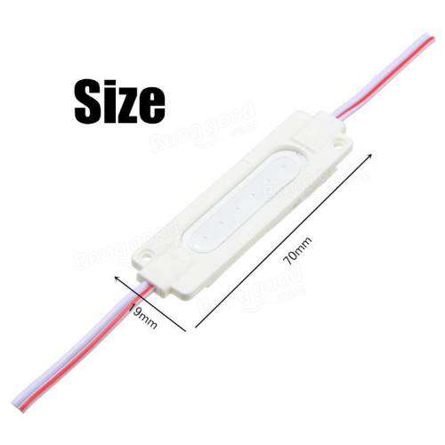 LED LIGHT MODULES: WATERPROOF COB INJECTION in COOL WHITE COLOUR. Collections are allowed.