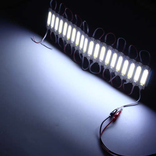 LED LIGHT MODULES: WATERPROOF COB INJECTION in COOL WHITE COLOUR. Collections are allowed.