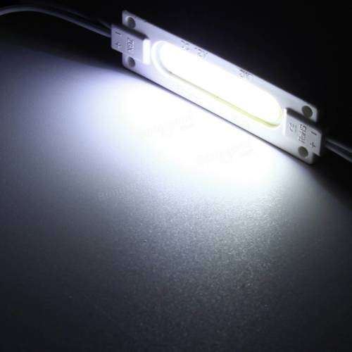 LED LIGHT MODULES: WATERPROOF COB INJECTION in COOL WHITE COLOUR. Collections are allowed.