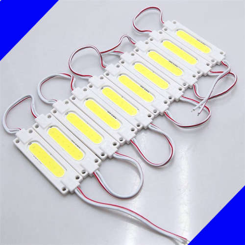 LED Light Modules: Waterproof COB Injection Moulded in Orange Colour. Collections are allowed.