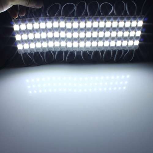 LED LIGHT MODULES: WATERPROOF INJECTION MOULDED with LENS in COOL WHITE COLOUR. Collections allowed