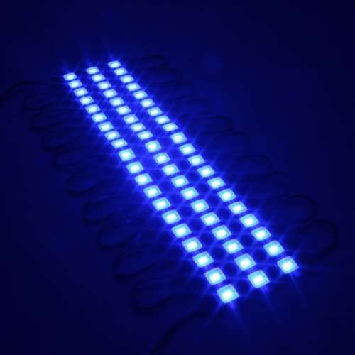 LED Light Modules: Waterproof Injection Moulded with Lens Blue Colour. Collections allowed