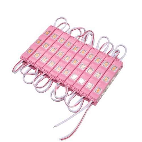 LED Light Modules: Waterproof Injection Moulded with Lens in Pink Colour. Collections Are Allowed.