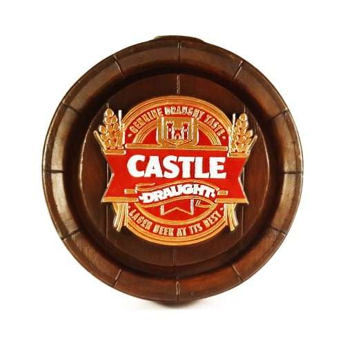 Castle Draught Barrel End. Brand New Products. Collections are allowed.