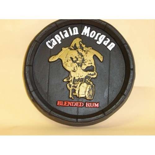 Captain Morgan Jamaican Blended Rum Barrel Ends. Brand New. Collections are allowed.