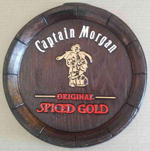 Captain Morgan Spiced Gold Barrel Ends. Brand New. Collections are allowed.