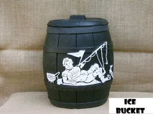 ICE BUCKET: Happy Fisherman. Brand New Product. Collections are allowed.