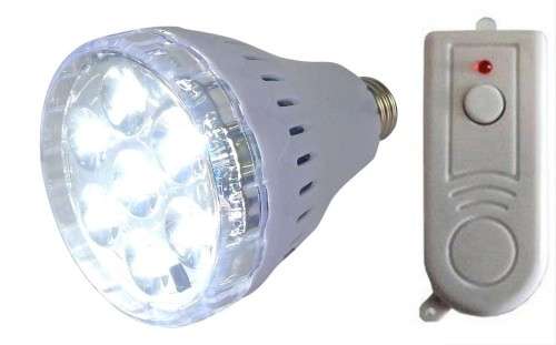 Ultra Bright LED Rechargeable Emergency Globes With Remote Control. Collections Are Allowed.