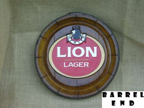 Lion Lager Barrel End. Brand New Products. Collections are allowed.