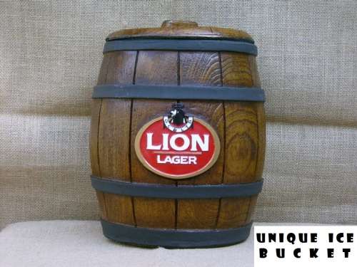 Ice Bucket: Lion Lager. Brand New Products. Collections are allowed.