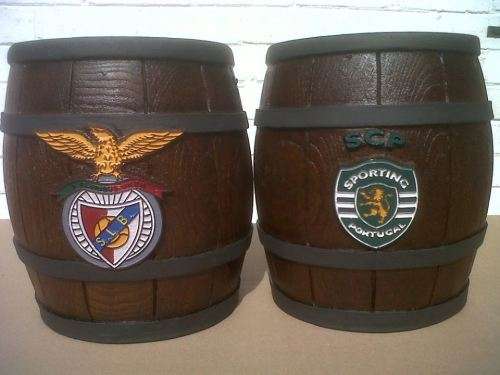 Portuguese Football Clubs Set of 2 Ice Buckets. Brand New Products. Collections are allowed.
